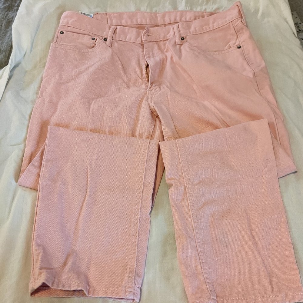 Levi's 541 Athletic Cut Jeans, Pink, 38" waist x 30" inseam
